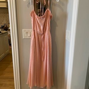 Pink Halston Heritage dress